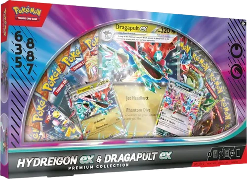 Hydreigon ex & Dragapult ex Premium Collection